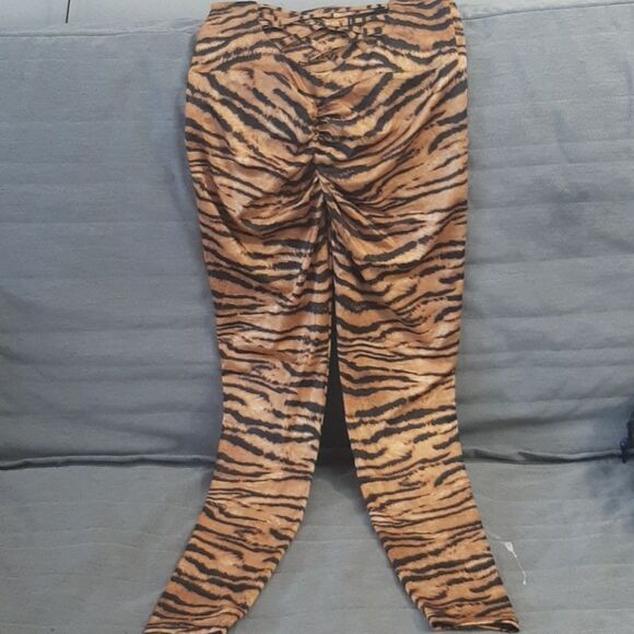 Sexy Tiger Print Sport Leggings Size S/XS - Picture 2 of 3